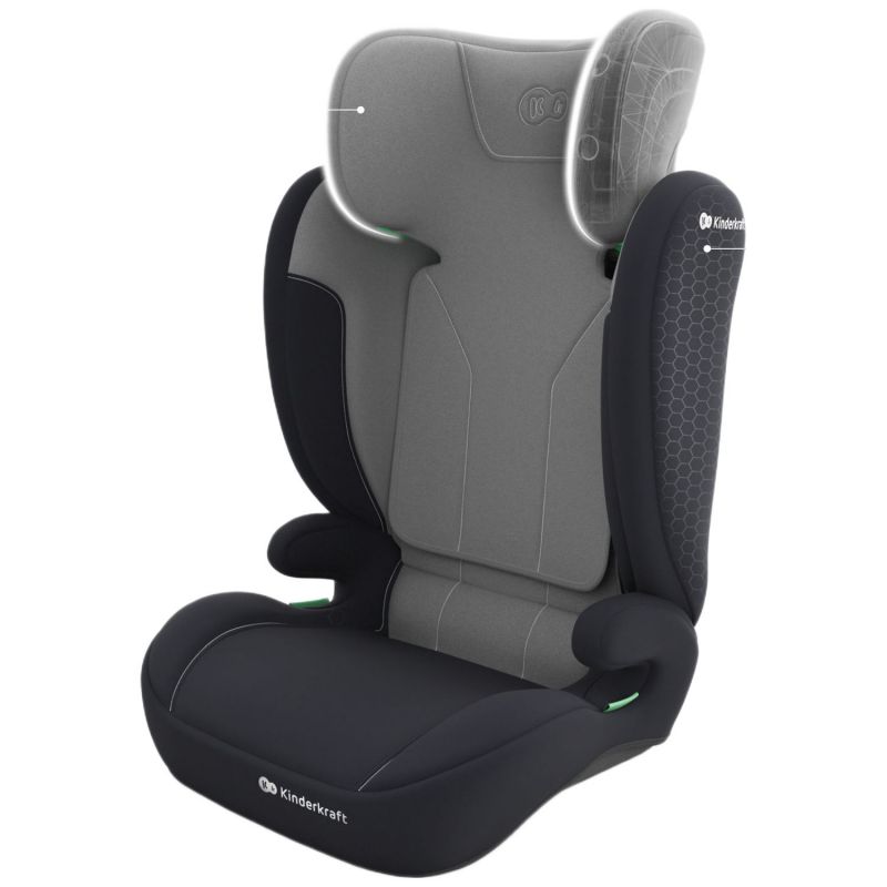 Siège auto évolutif I-Spark 2 Plus i-Size Grey (groupe 2-3) Kinderkraft Produit 4