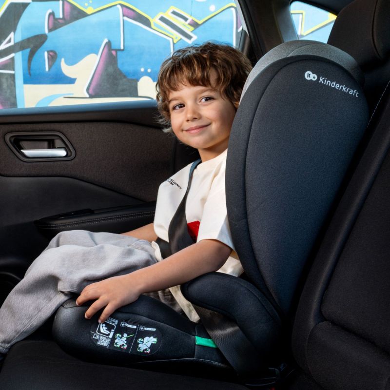 Siège auto évolutif I-Spark 2 Plus i-Size Grey (groupe 2-3) Kinderkraft Ambiance 7