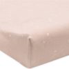 Housse de matelas à langer en jersey Wild Rose (50 x 70 cm) - Jollein