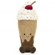 Peluche Amuseable Milkshake au chocolat Marin (27 cm)