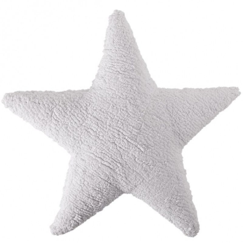 Coussin étoile blanc (50 x 50 cm) Lorena Canals