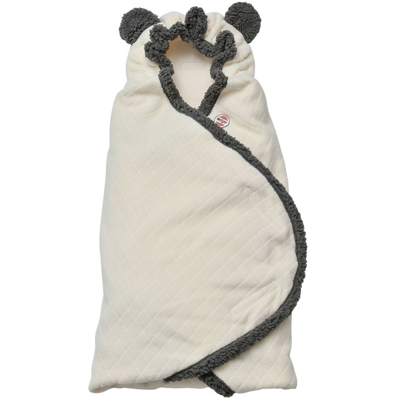 Couverture nomade Original Botanimal écru (120 x 120 cm) Lodger