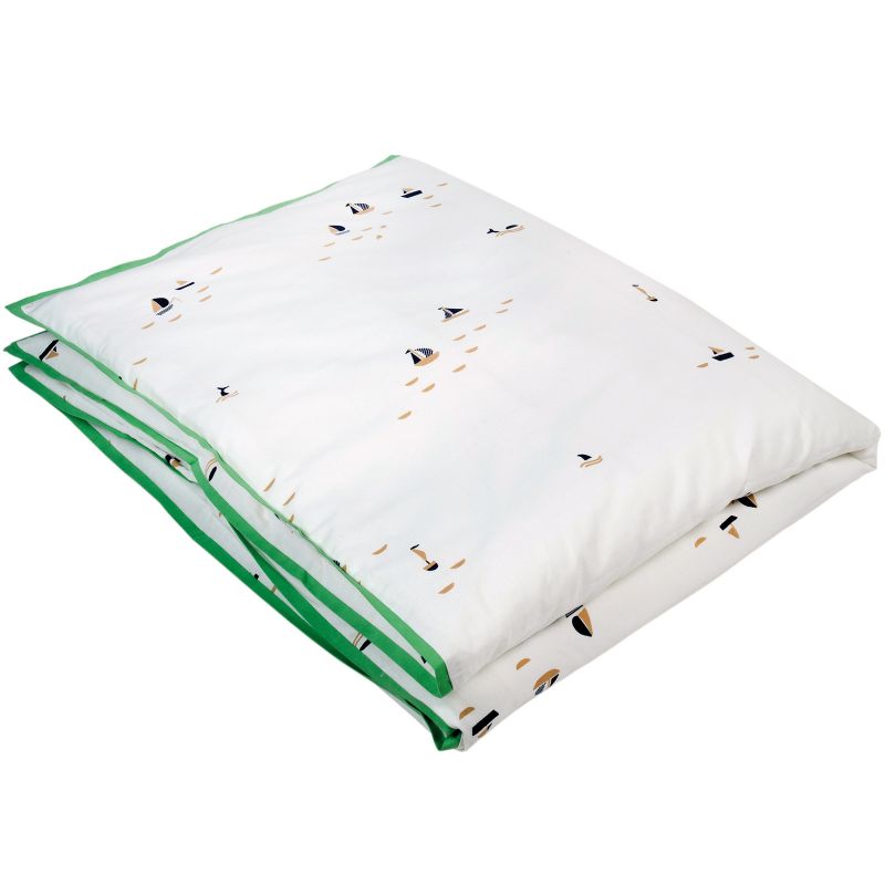 Housse de couette + taie voiliers (100 x 135 cm) Mimi'lou