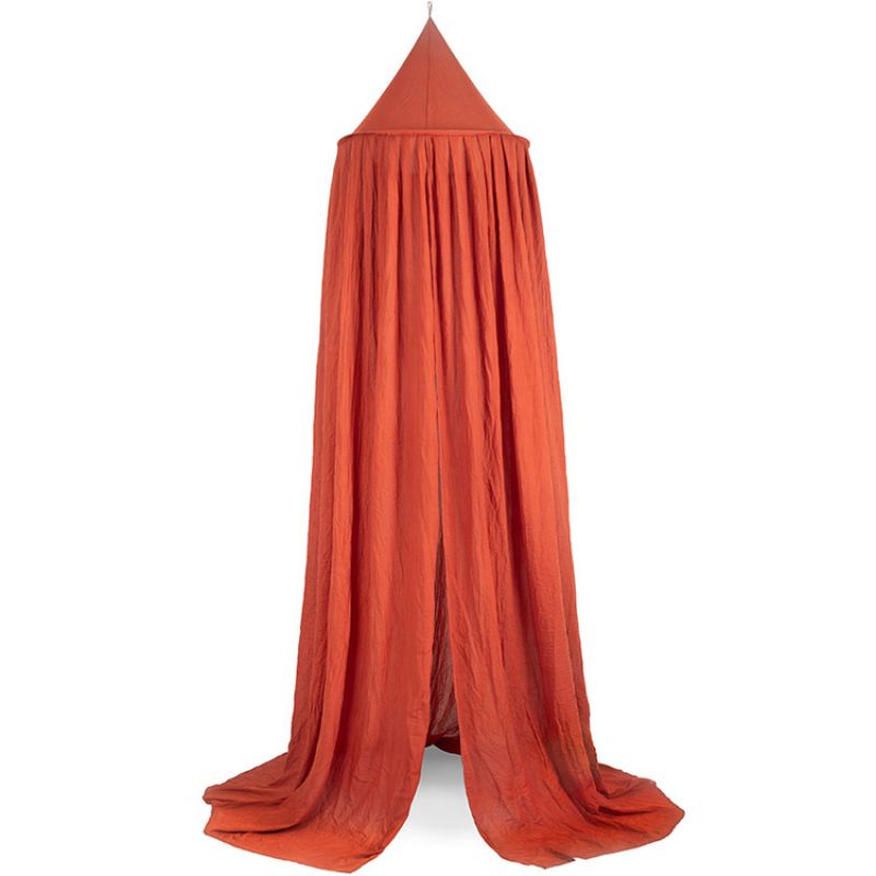 Ciel de lit rouille (245 cm) Jollein