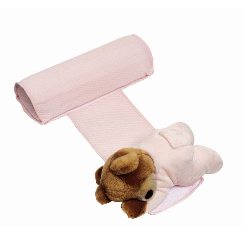 Cale bébé Teddycal rose avec peluche Red Castle