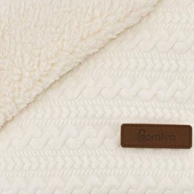 Couverture double face Boubou (75 x 100 cm)