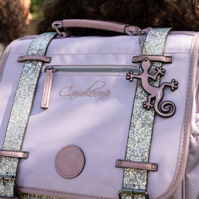 Cartable à roulettes Glossy Lila (38 cm) - Reconditionné