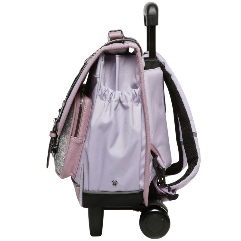 Cartable à roulettes Glossy Lila (38 cm) - Reconditionné Caméléon Produit 3