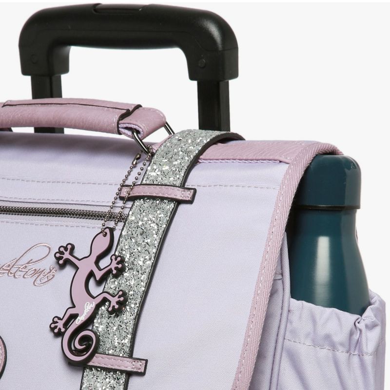 Cartable à roulettes Glossy Lila (38 cm) - Reconditionné Caméléon Produit 7