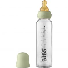 Biberon en verre isotherme pour bébé, lin et coton, 250ml, Emil achat vente  écologique - Acheter sur