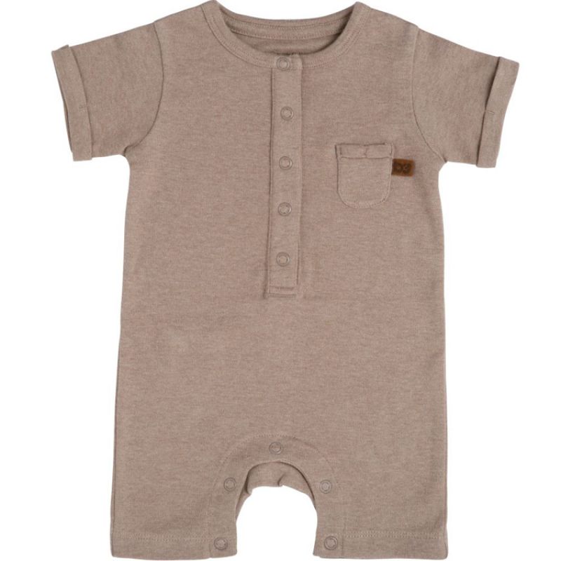 Combinaison short Melange clay (1 mois) Baby's Only