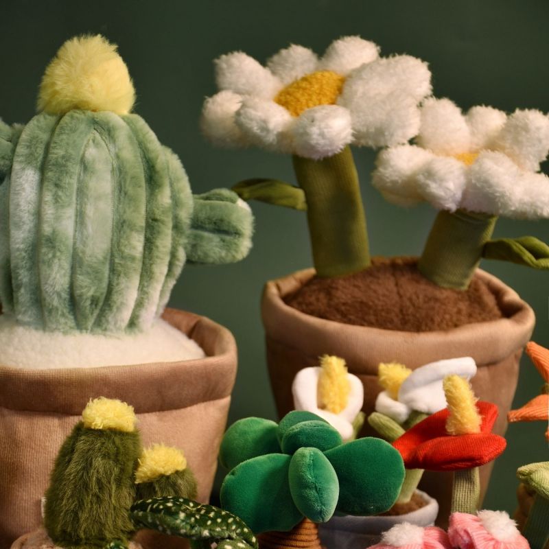 Peluche Botanique Marguerite (25 cm) Doudou et Compagnie Ambiance 6