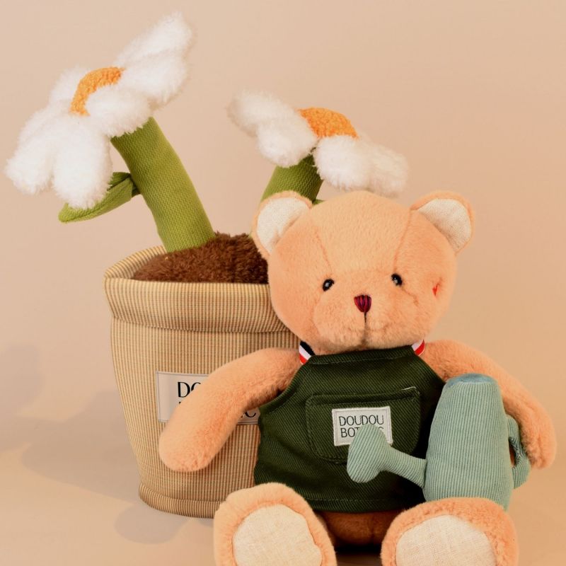 Peluche Botanique Marguerite (25 cm) Doudou et Compagnie Ambiance 7