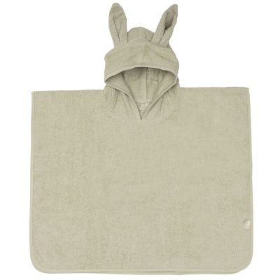 Poncho de bain en éponge Soft Matcha (1-3 ans)