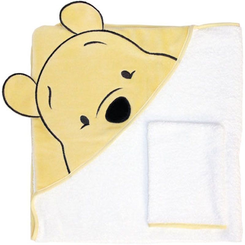 Parure de bain Winnie l'ourson (80 x 80 cm) Babycalin