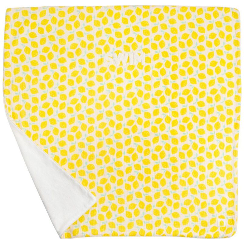 Serviette de plage Citron Pop (90 x 90 cm) Sauthon Produit 3