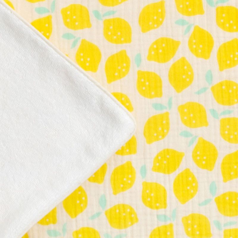 Serviette de plage Citron Pop (90 x 90 cm) Sauthon Produit 5