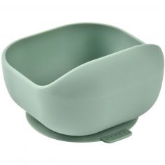 Bol silicone ventouse Vert sauge - Béaba