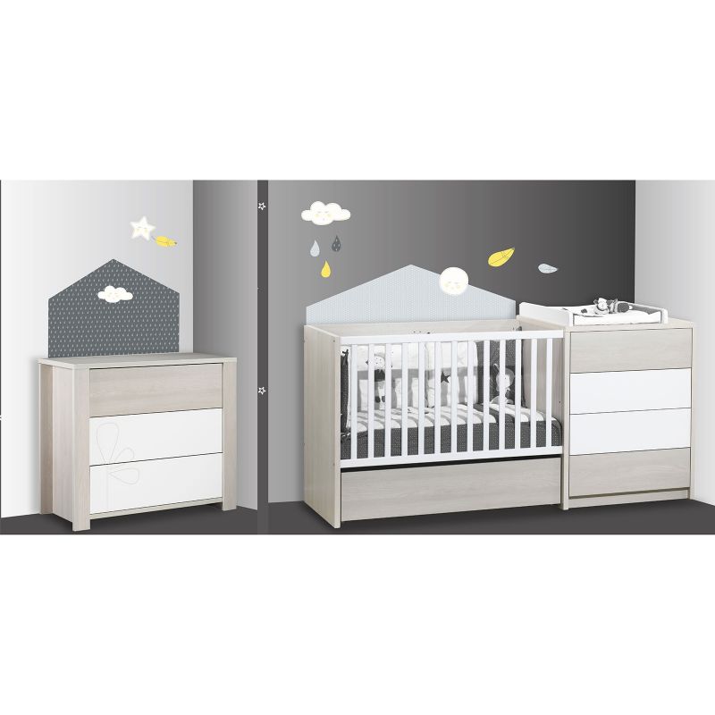 Stickers Home Babyfan (100 x 70 cm) Sauthon