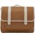 Variation Marron, beige du produit Cartable A4 primaire Marron (38 cm) de la marque Atelier Wagram