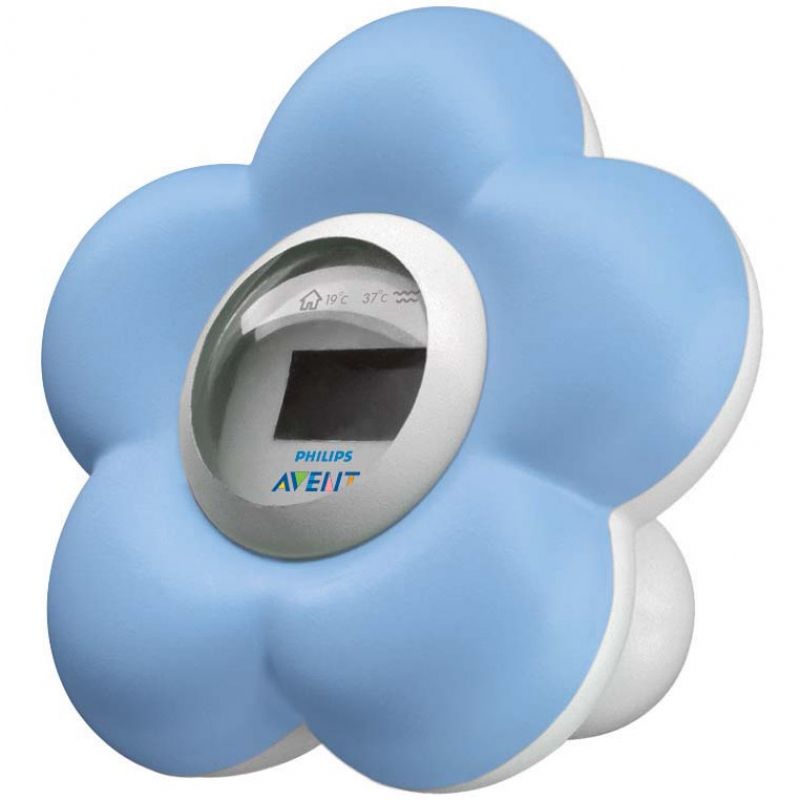 Thermomètre de bain et chambre numérique bleu Philips AVENT