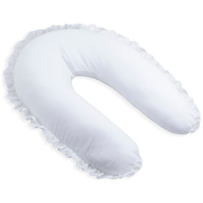 Coussin d'allaitement Calm Blanc  par Baby's Only