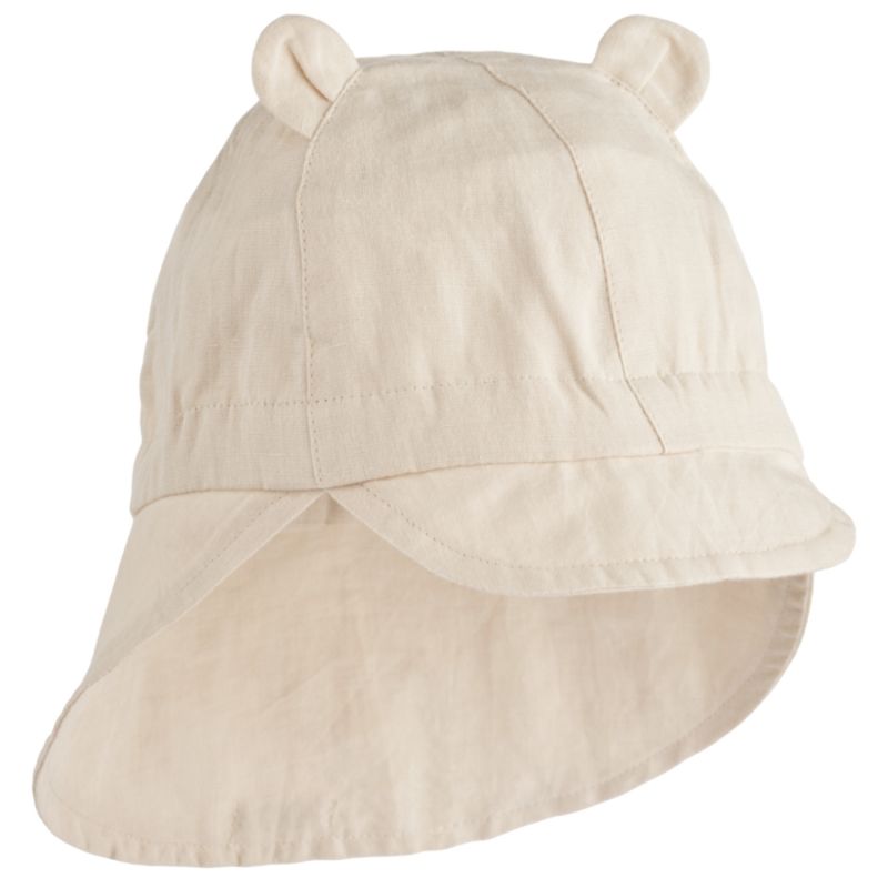 Casquette protège nuque en lin Gorm (3-6 mois) Liewood Produit 1