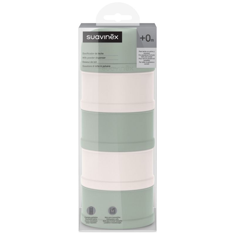 Boîte doseuse 4 compartiments Wonderland vert Suavinex Produit 3