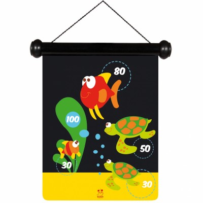 Jeu de fléchettes magnétiques vie marine Scratch