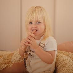 Brosse à dent d'apprentissage fleur Blush