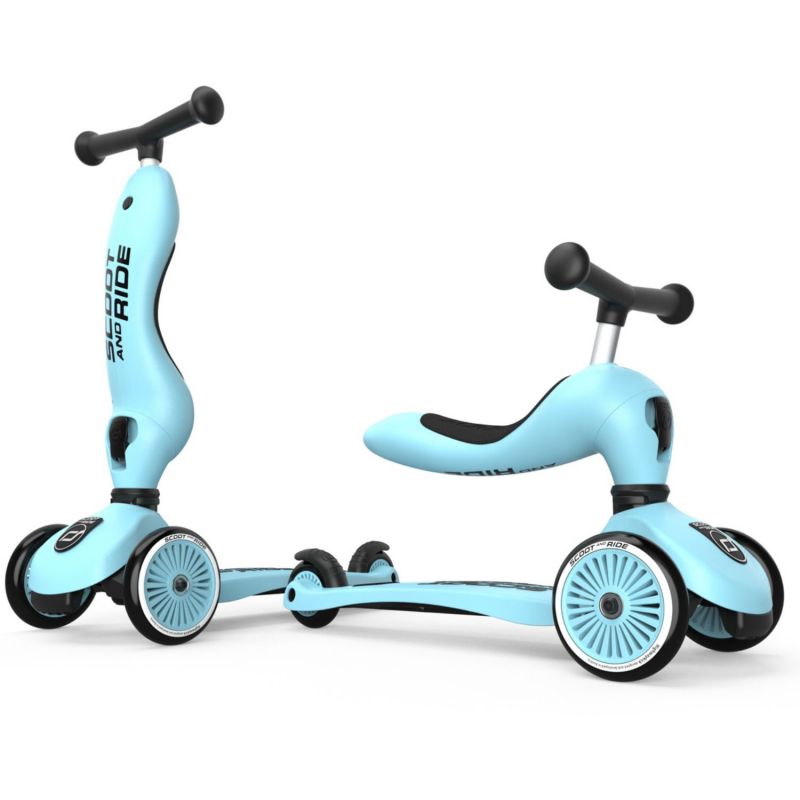 Porteur évolutif en trottinette Highwaykick 1 Blueberry Scoot and ride Produit 1