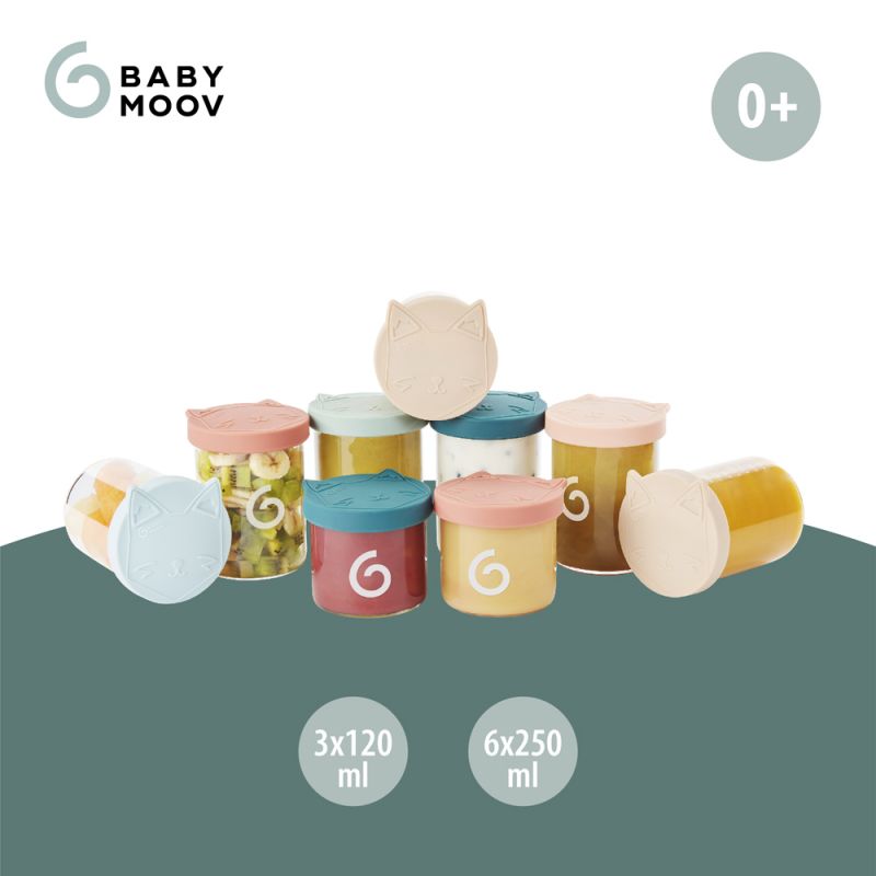 Lot de 9 pots de conservation Isy Bowls (6 x 250ml + 3 x 120ml) - Reconditionné Babymoov Produit 5