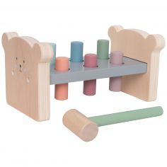 Jeu de marteau en bois Teddy - Jabadabado