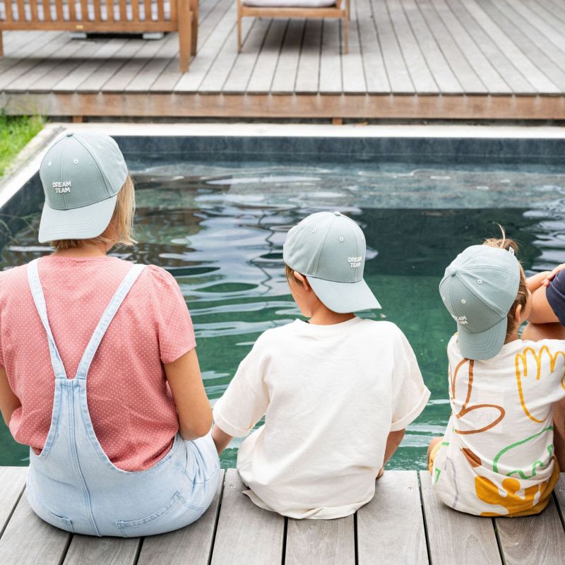 Casquette enfant Dream Team sauge (3-6 ans) Chamaye Ambiance 5