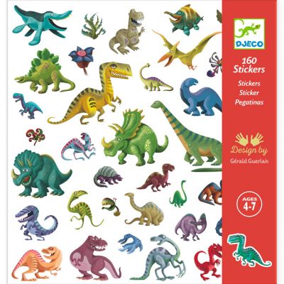 160 stickers Dinosaures Djeco
