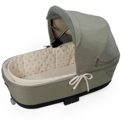 Housse de nacelle avec tiges + Drap-housse pour nacelle Mimosa Rose