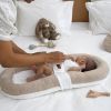 Réducteur de lit Cocoony Argile chiné (3 mois) Béaba Ambiance 3