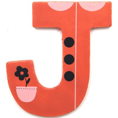 Lettre décorative Veste J comme jacket Petit Monkey