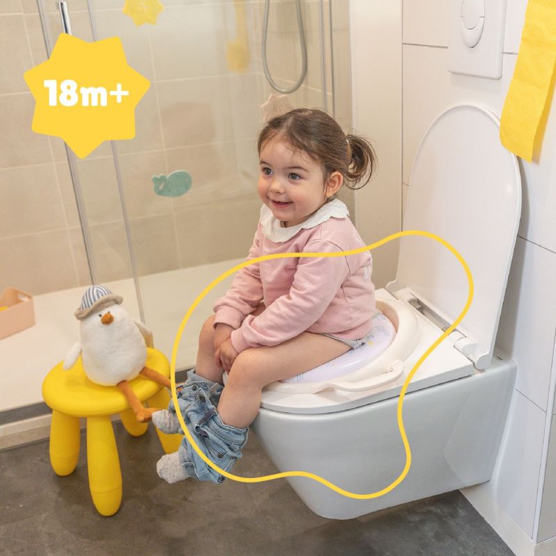 Réducteur de toilette avec poignées Mouette Badabulle Ambiance 6