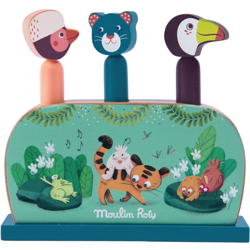 Jeu à encastrer Dans la jungle Moulin Roty