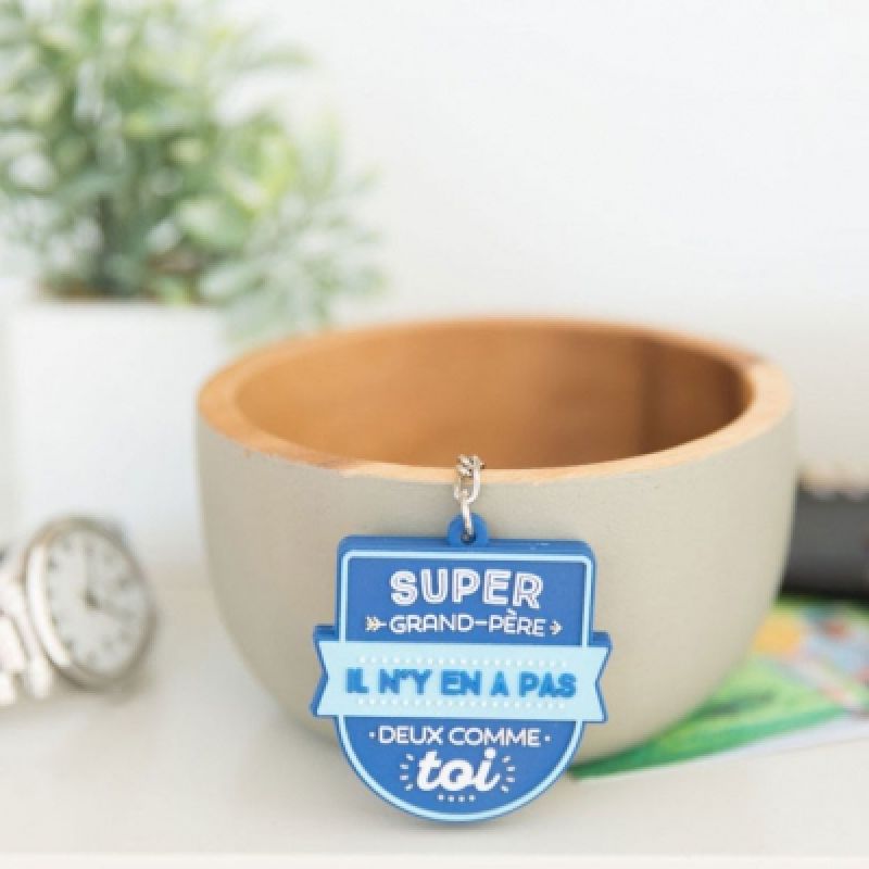 Porte-clés Super grand-père Mr. Wonderful
