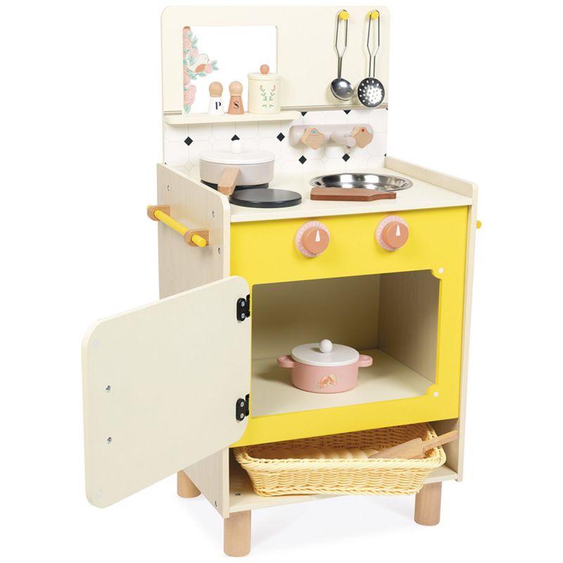 Cuisinière en bois Mamie Soleil (11 pièces) Janod Produit 3