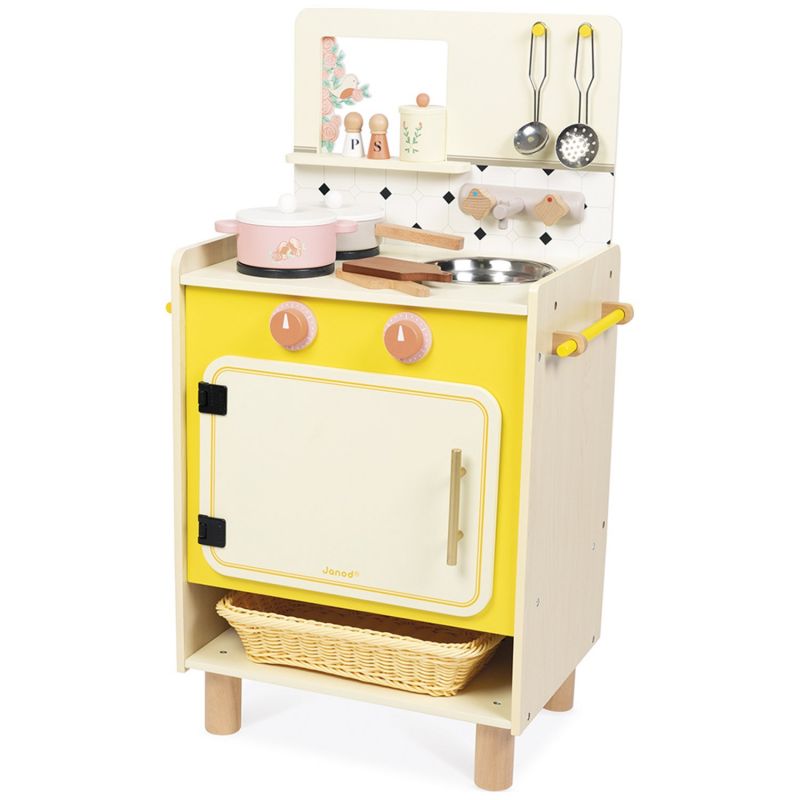 Cuisinière en bois Mamie Soleil (11 pièces) Janod Produit 5
