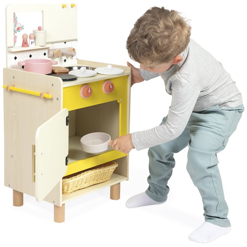 Cuisinière en bois Mamie Soleil (11 pièces) Janod Produit 7