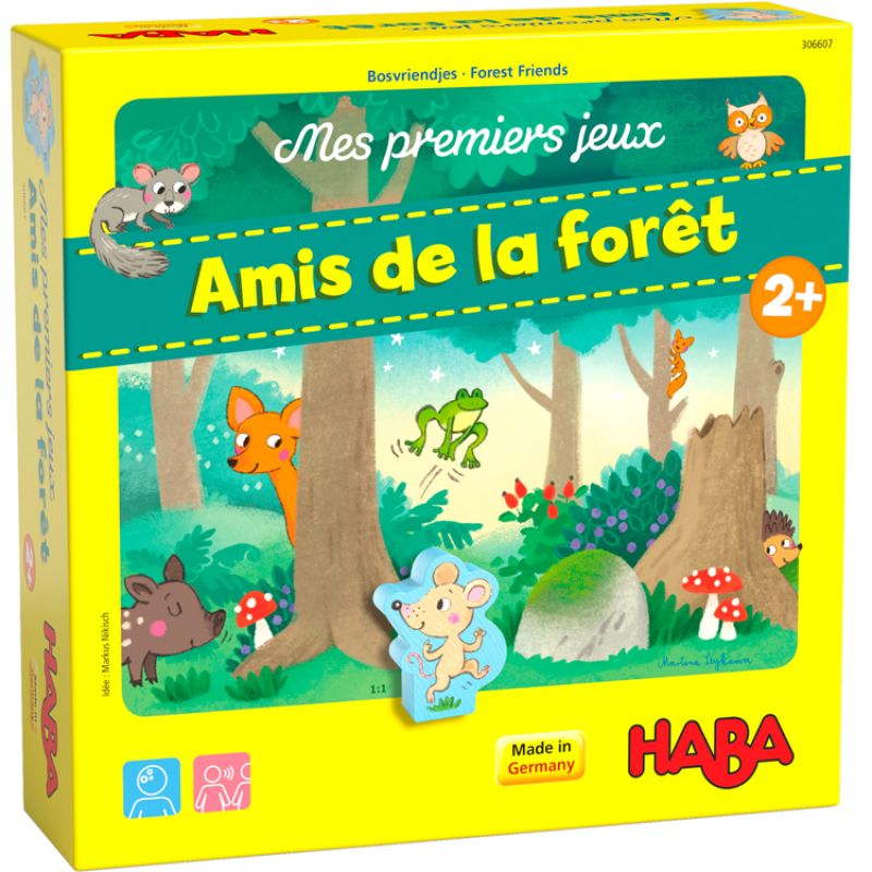 Jeu de société Amis de la forêt Mes Premiers Jeux Haba