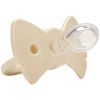 Sucette orthodontique en silicone Binky Bow Oat White (3 mois et +) Elodie Details Produit 3