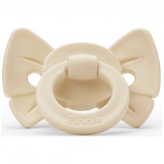 Sucette Binky Bow Oat White (3 mois et +) - Elodie Details