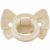 Variation Ecru du produit Sucette orthodontique en silicone Binky Bow Oat White (3 mois et +) de la marque Elodie Details