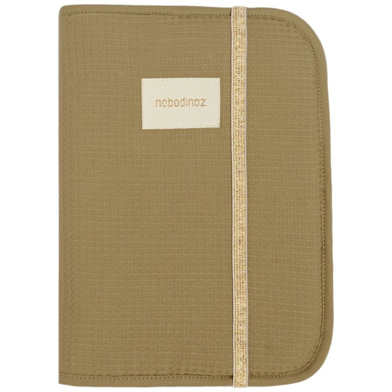 Protège-carnet de santé A5 Poema Opera Olive Green Nobodinoz Produit 1 grande taille