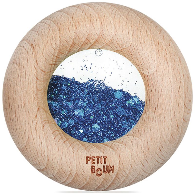 Hochet sensoriel Calm Donut bleue Petit Boum Produit 1
